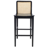 SAFAVIEH Home Benicio 29-inch Rattan Bar Stool [SET of 2] - 19Wx23Dx42H