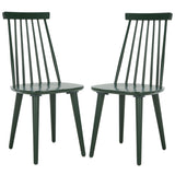 SAFAVIEH Home Burris 18-inch Side Chair [SET of 2] - 17Wx21Dx36H