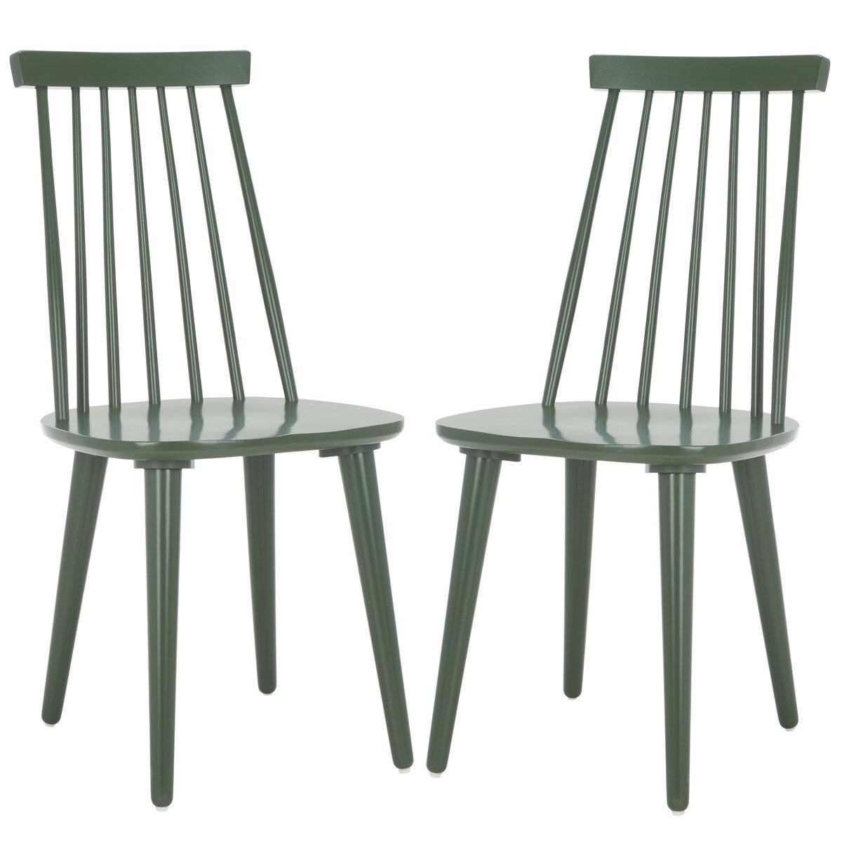 SAFAVIEH Home Burris 18-inch Side Chair [SET of 2] - 17Wx21Dx36H