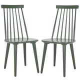 SAFAVIEH Home Burris 18-inch Side Chair [SET of 2] - 17Wx21Dx36H