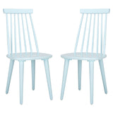 SAFAVIEH Home Burris 18-inch Side Chair [SET of 2] - 17Wx21Dx36H