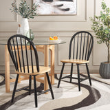 SAFAVIEH Home Camden 18-inch Spindle Back Dining Chair [SET of 2] - 18Wx20Dx37H