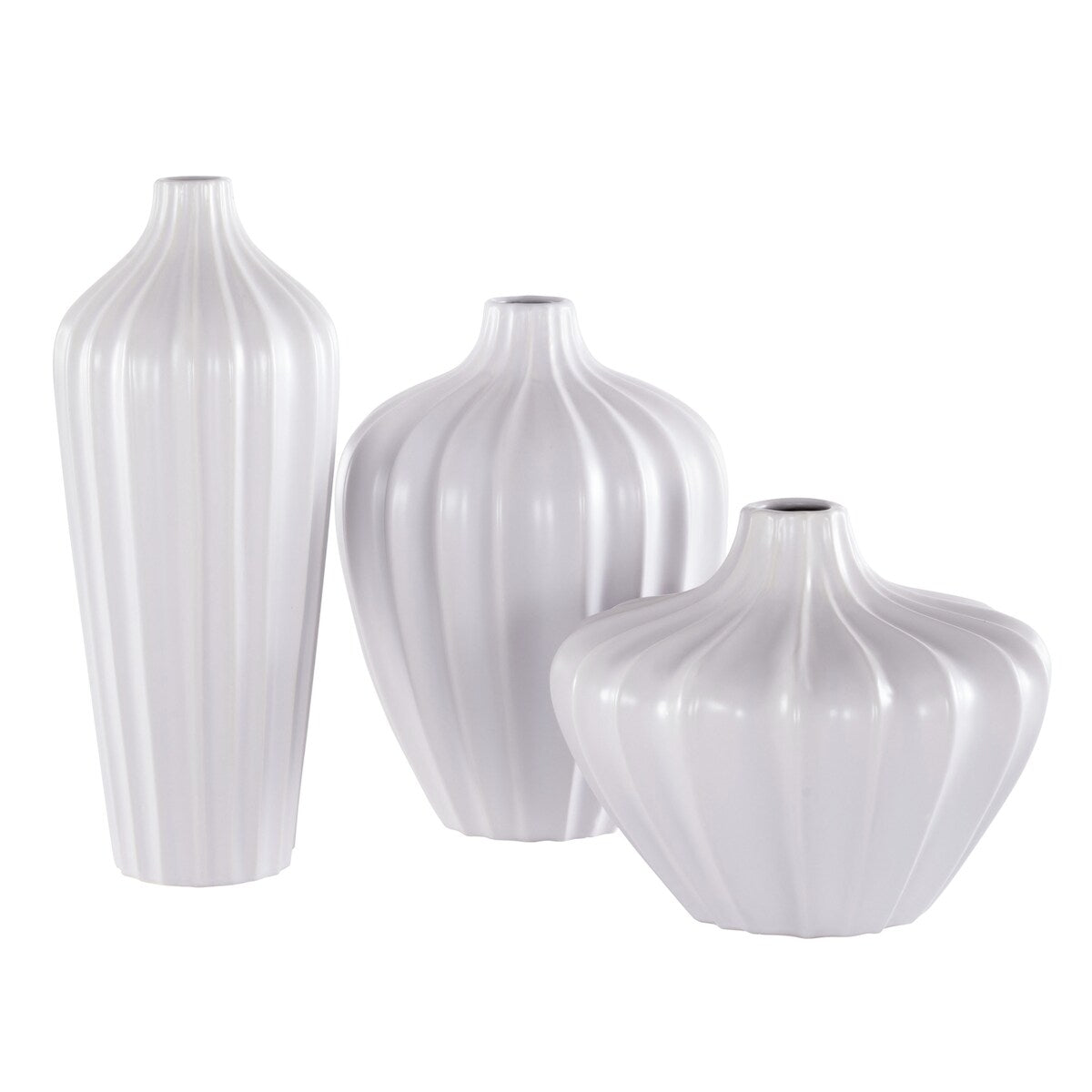 SAFAVIEH Home Clea Ceramic Vase [SET of 3] - 10Wx10Dx14H