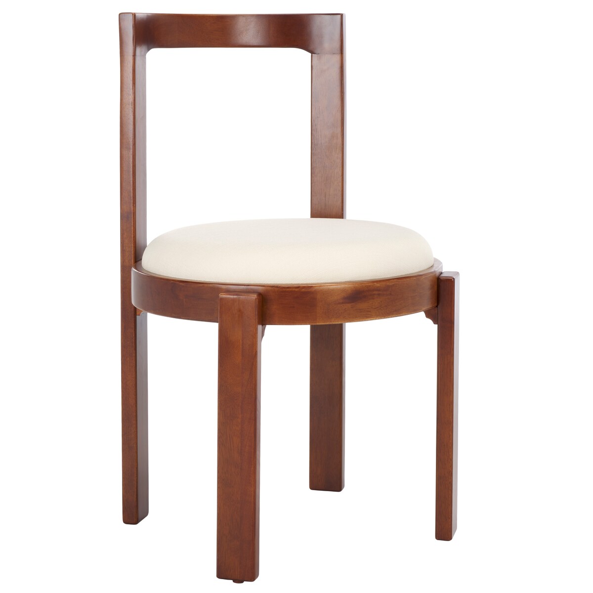 SAFAVIEH Home Estes 19-inch Round Dining Chair [SET of 2] - 20Wx21Dx33H