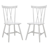 SAFAVIEH Home Friar 18-inch Dining Chair [SET of 2] - 21Wx20Dx36H