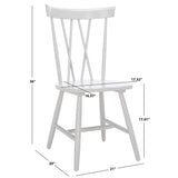 SAFAVIEH Home Friar 18-inch Dining Chair [SET of 2] - 21Wx20Dx36H