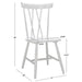 SAFAVIEH Home Friar 18-inch Dining Chair [SET of 2] - 21Wx20Dx36H