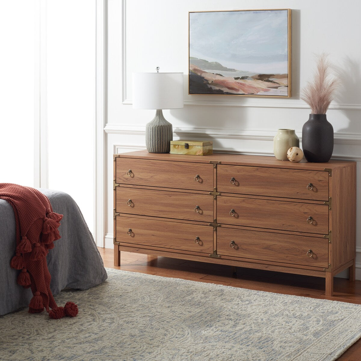 SAFAVIEH Home Galio 6 Drawer Chest