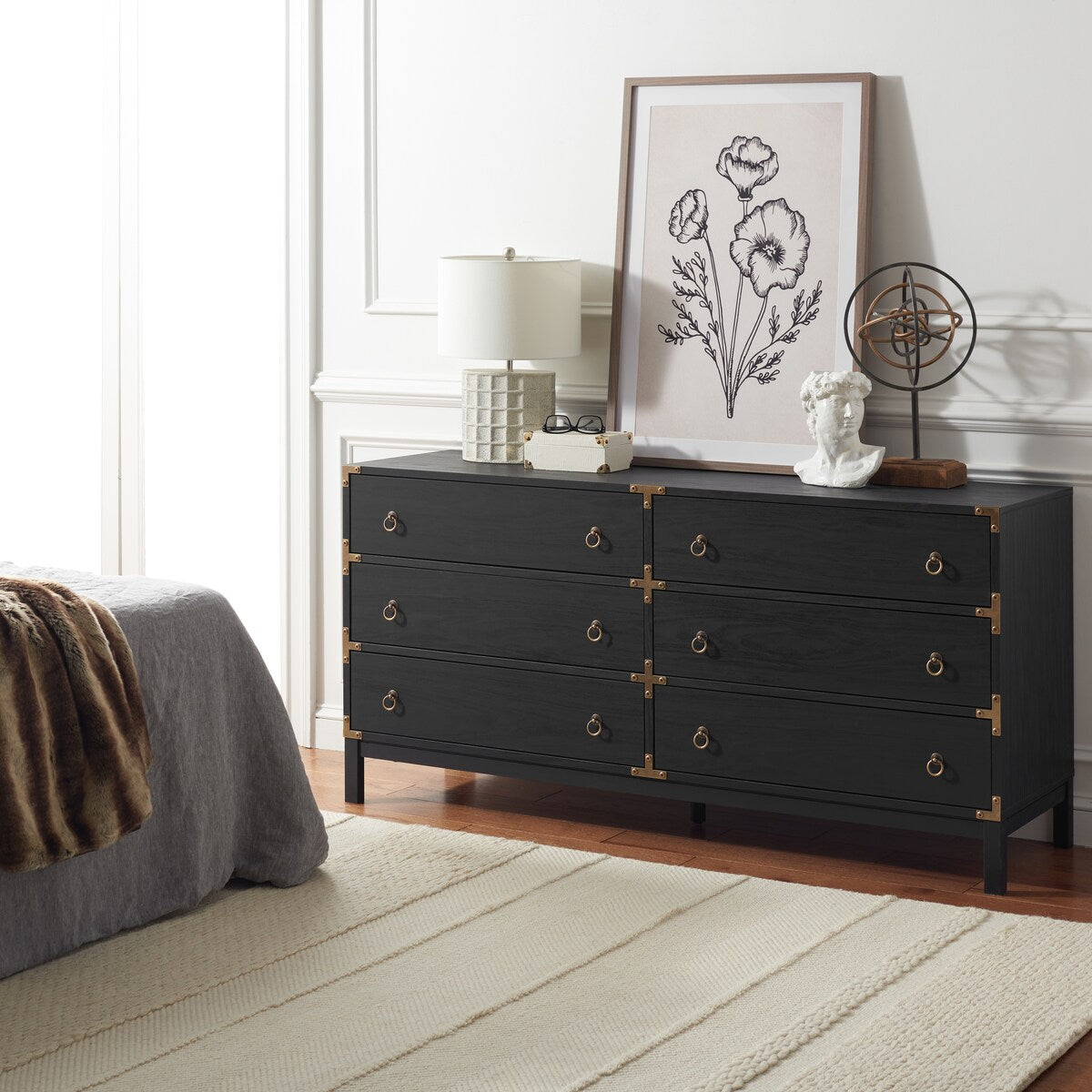 SAFAVIEH Home Galio 6 Drawer Chest