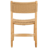 SAFAVIEH Home Hylos 17-inch Rope Dining Chair [SET of 2] - 20Wx22Dx34H