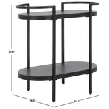 SAFAVIEH Home Inessa 2 Tier Bar Cart - 26Wx14Dx26H