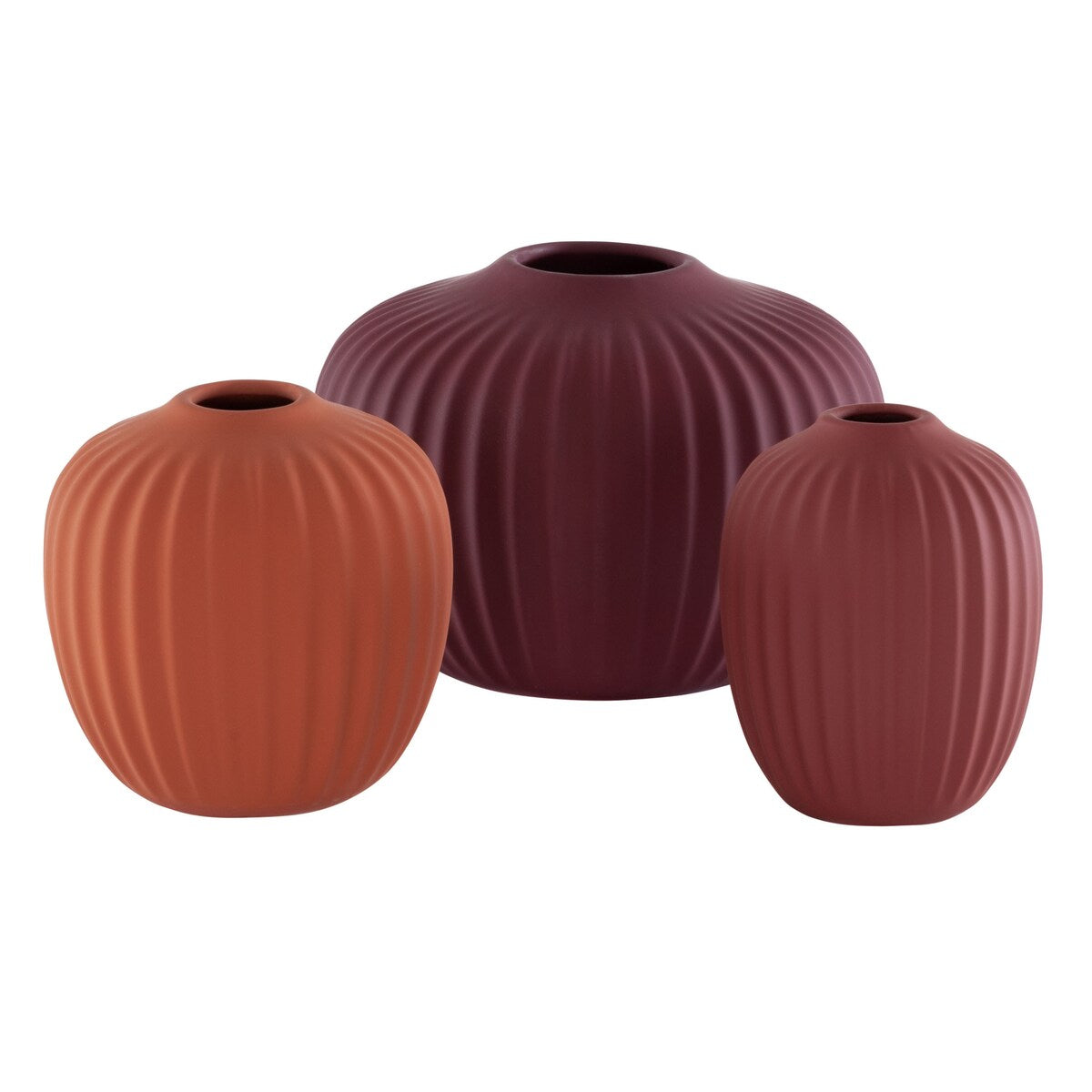 SAFAVIEH Home Jacie Ceramic Vase [SET of 3] - 6Wx6Dx4H