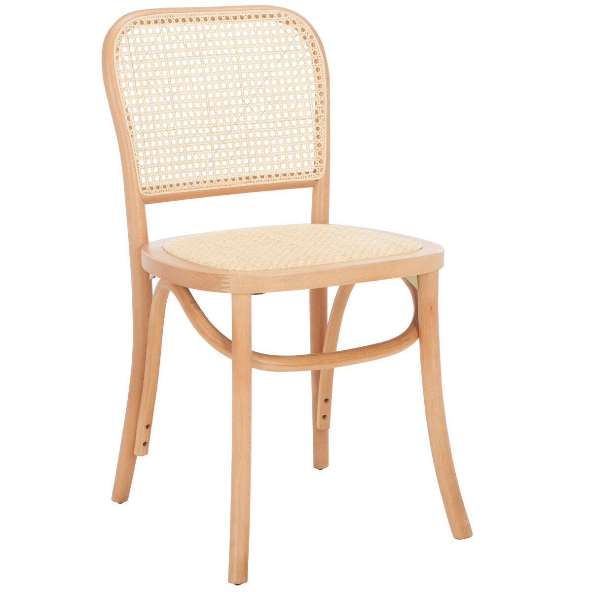 SAFAVIEH Home Keiko 18-inch Cane Dining Side Chair [SET of 2] - 18Wx20Dx32H