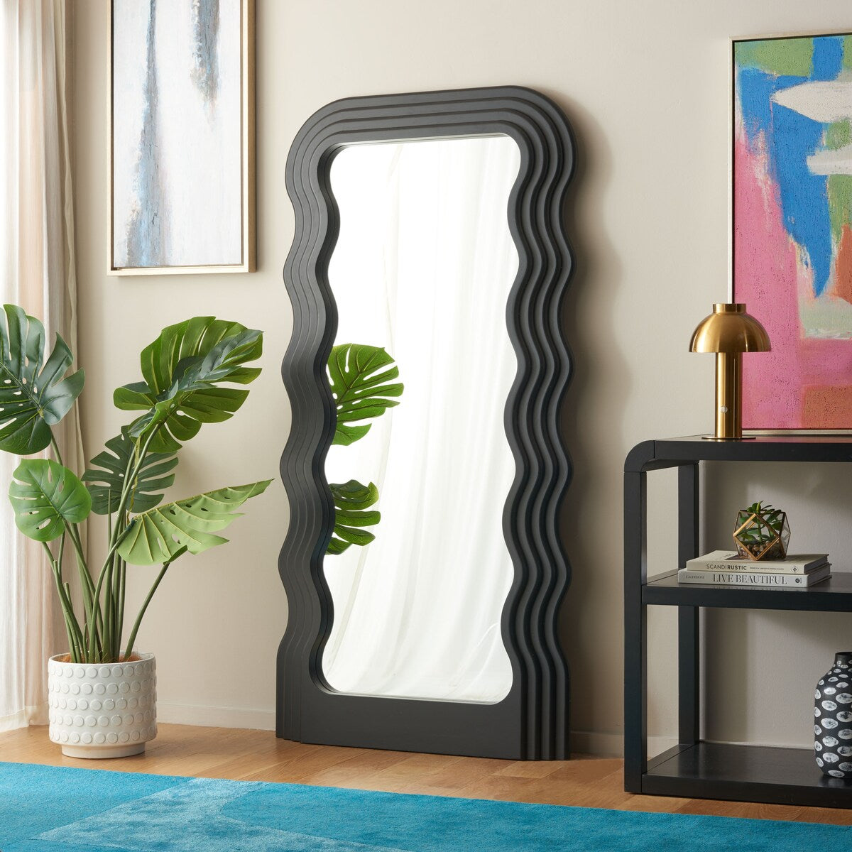 SAFAVIEH Home Mahya 63-inch Mirror - 32Wx2Dx63H