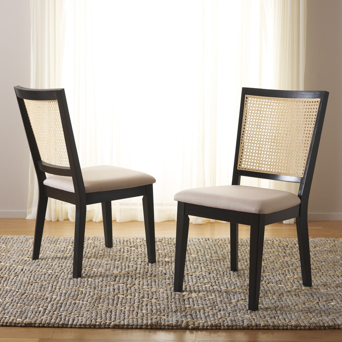 SAFAVIEH Home Margo 19-inch Dining Chair [SET of 2]. - 20Wx23Dx37H