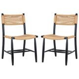 SAFAVIEH Home Masha 17-inch Rope Dining Chair [SET of 2] - 20Wx22Dx34H