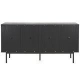 SAFAVIEH Home Mayln 4 Door Sideboard/Mediastand - 63Wx18Dx32H