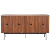 SAFAVIEH Home Mayln 4 Door Sideboard/Mediastand - 63Wx18Dx32H