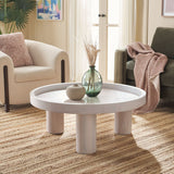 SAFAVIEH Home Meek 3 Leg Round Coffee Table - 36Wx36Dx15H