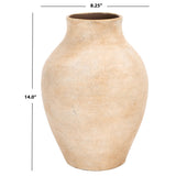 SAFAVIEH Home Mesa 14-inch Stoneware Vase - 8Wx8Dx14H