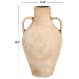 SAFAVIEH Home Mesa 18-inch Stoneware Vase - 10Wx10Dx18H