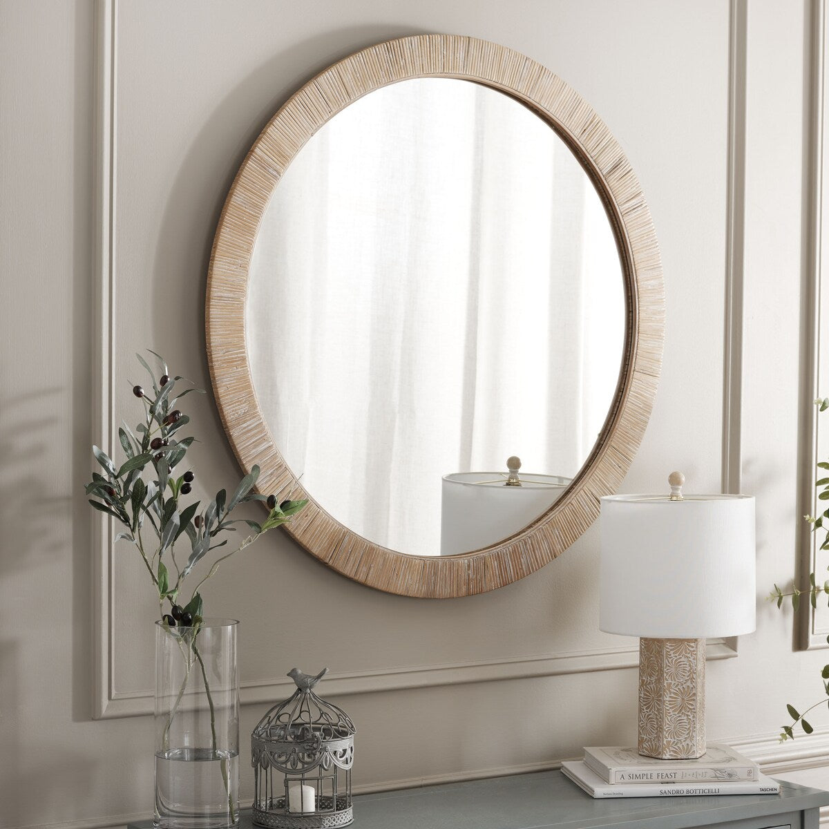 SAFAVIEH Home Mila 36-inch Mirror - 36Wx1Dx36H