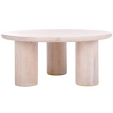 SAFAVIEH Home Mork 3 Leg Round Coffee Table - 40Wx40Dx18H