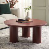 SAFAVIEH Home Mork 3 Leg Round Coffee Table - 40Wx40Dx18H