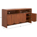 SAFAVIEH Home Narine 4 Door 2 Shelf Sideboard/Media Stand. - 61Wx18Dx32H