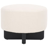 SAFAVIEH Home Riah Boucle Round Ottoman