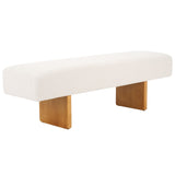 SAFAVIEH Home Ryer Boucle Bench - 60Wx16Dx19H