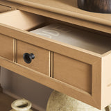 SAFAVIEH Home Samantha 2 Drawer Console - 36Wx14Dx30H