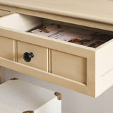 SAFAVIEH Home Samantha 2 Drawer Console - 36Wx14Dx30H