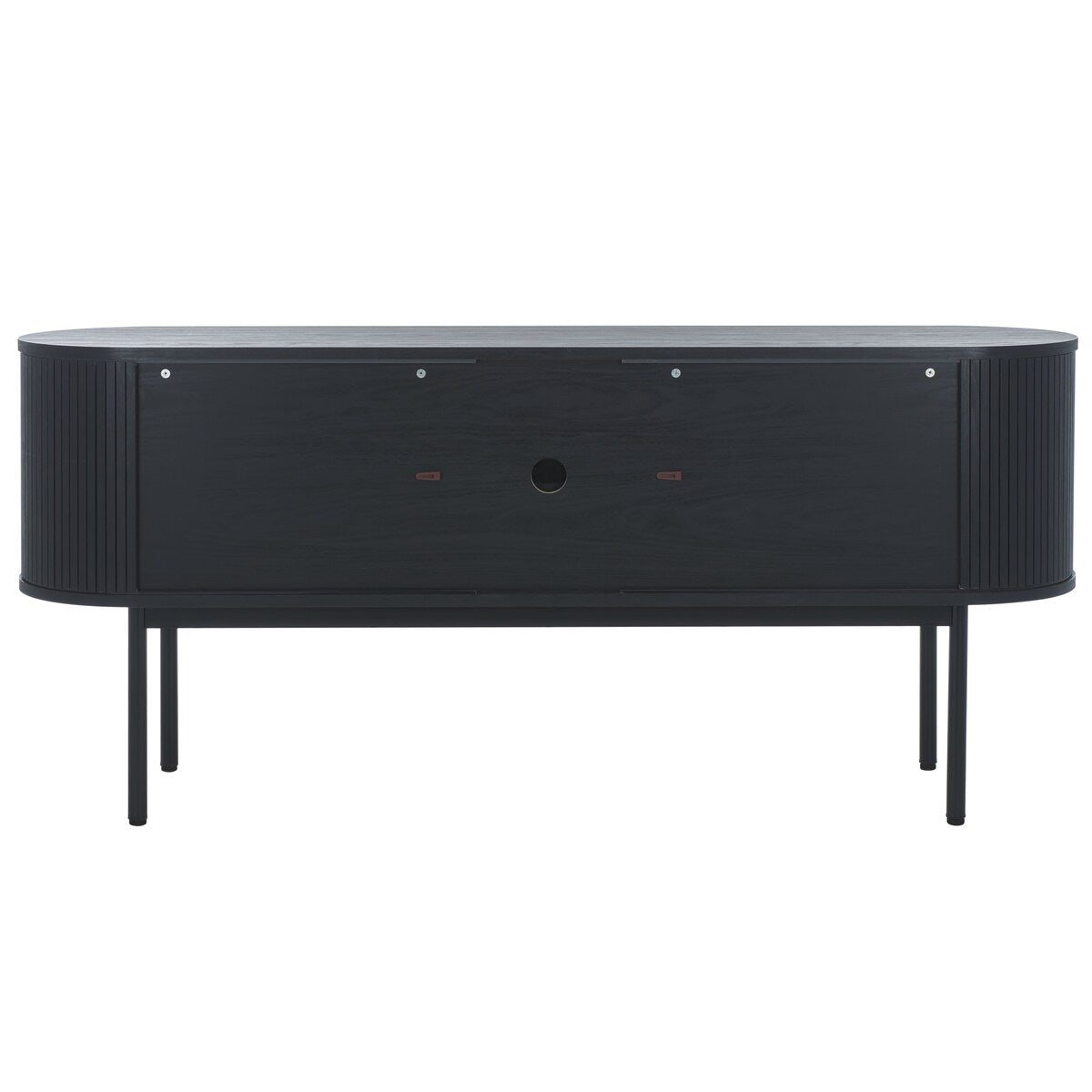 SAFAVIEH Home Shaelynn 4 Door Sideboard/Media Stand - 71Wx18Dx32H