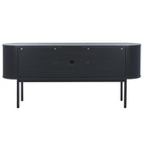 SAFAVIEH Home Shaelynn 4 Door Sideboard/Media Stand - 71Wx18Dx32H