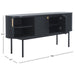 SAFAVIEH Home Shaelynn 4 Door Sideboard/Media Stand - 71Wx18Dx32H