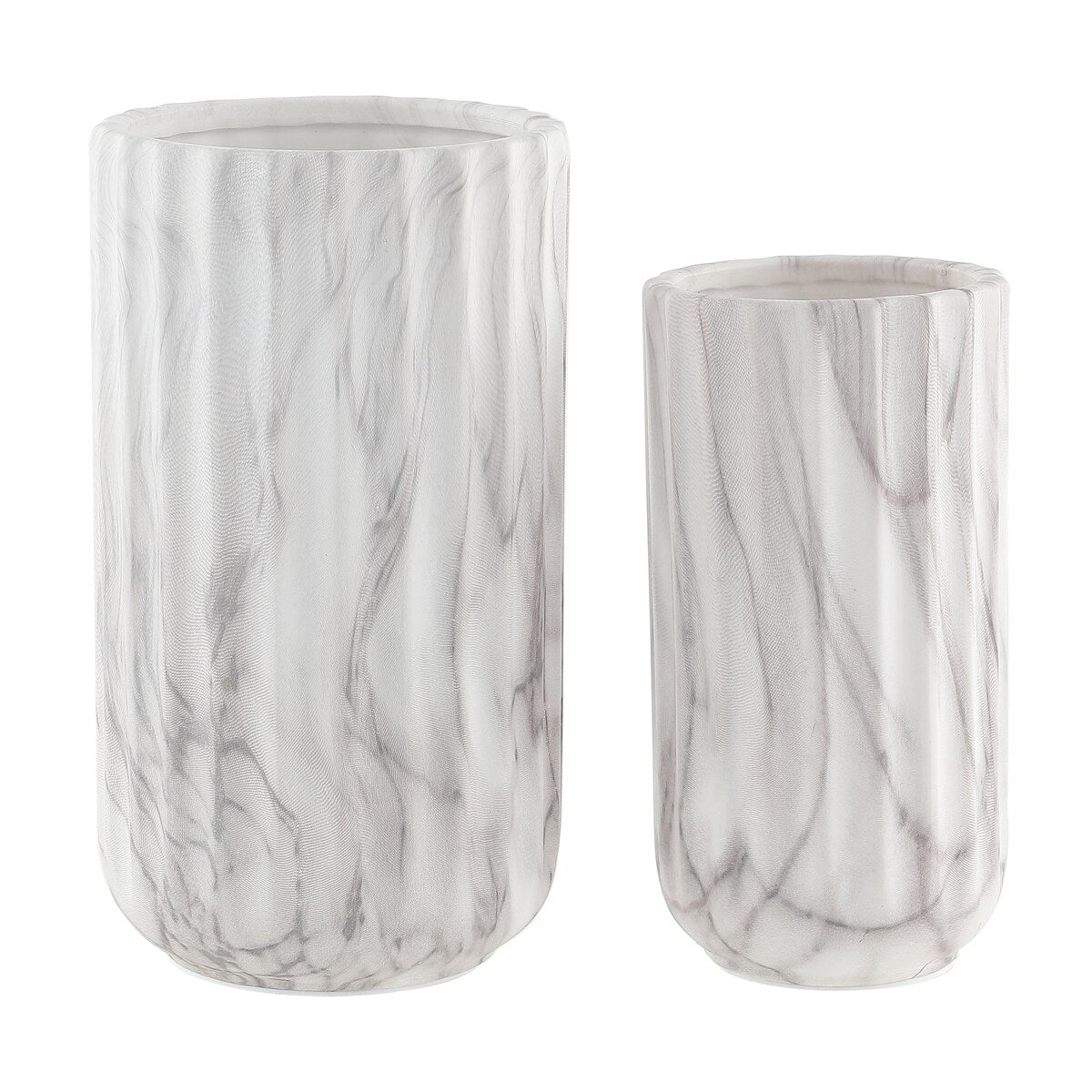 SAFAVIEH Home Silene Ceramic Vase [SET of 2] - 5Wx5Dx9H