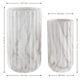 SAFAVIEH Home Silene Ceramic Vase [SET of 2] - 5Wx5Dx9H