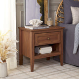 SAFAVIEH Home Sondra 2 Drawer Nightstand.