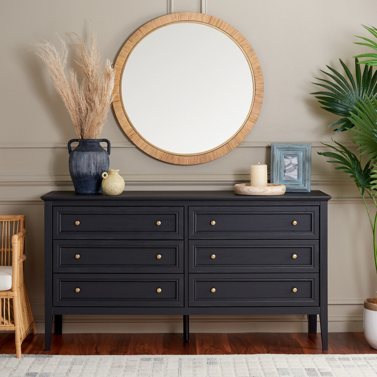 SAFAVIEH Home Sondra 6 Drawer Dresser