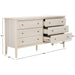 SAFAVIEH Home Sondra 6 Drawer Dresser