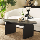 SAFAVIEH Home Syura Ribbed Coffee Table - 47Wx23Dx19H