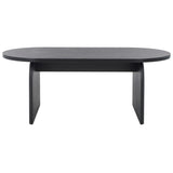 SAFAVIEH Home Syura Ribbed Coffee Table - 47Wx23Dx19H