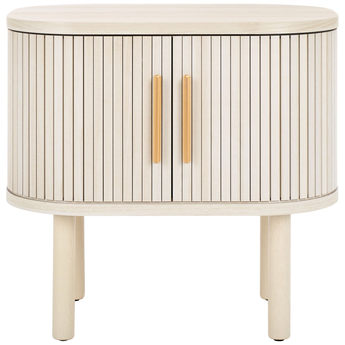 SAFAVIEH Home Tealla 2 Tambour Door Nightstand