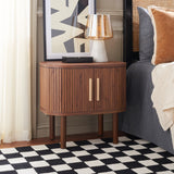 SAFAVIEH Home Tealla 2 Tambour Door Nightstand