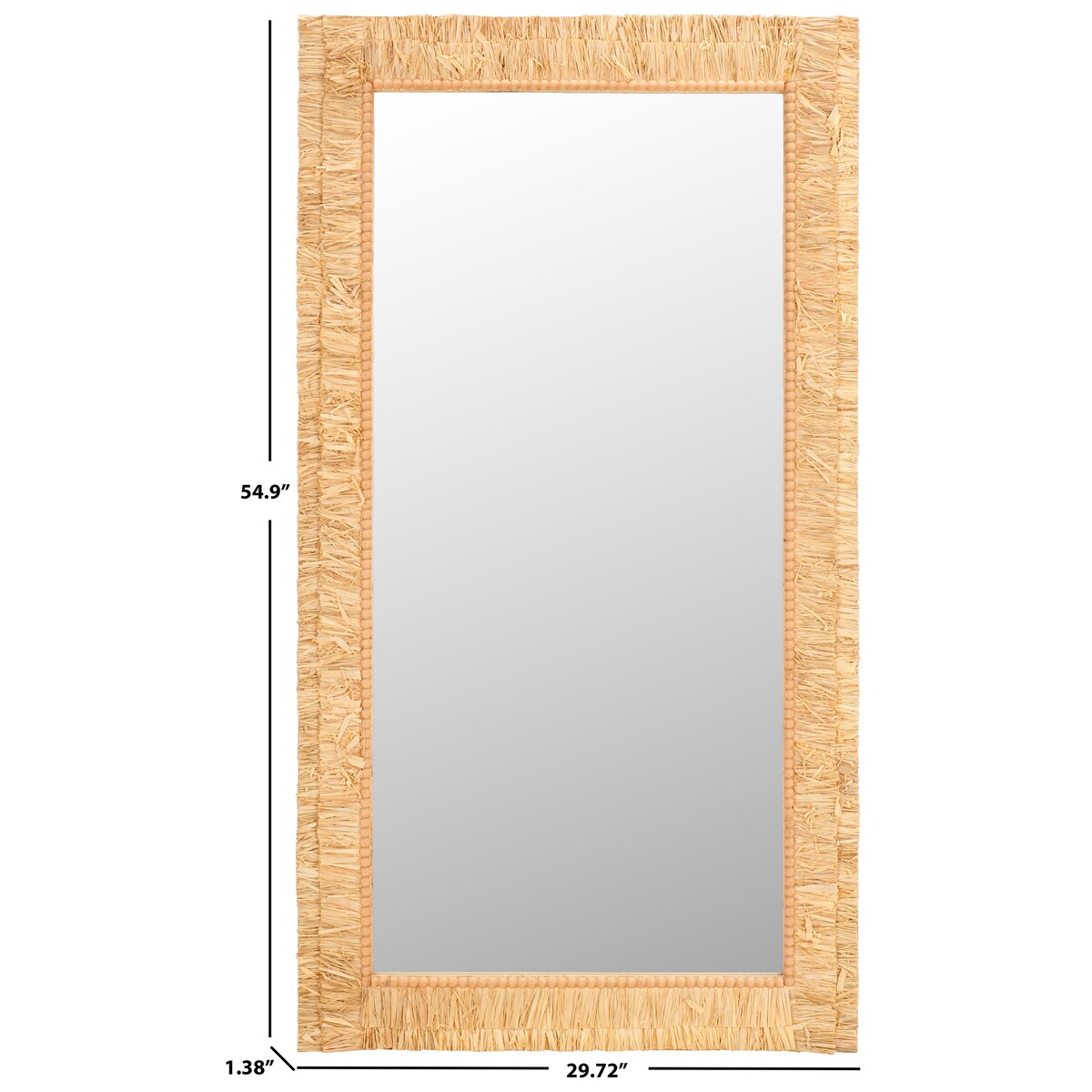 SAFAVIEH Home Zoelle 55-inch Mirror - 30Wx1Dx55H