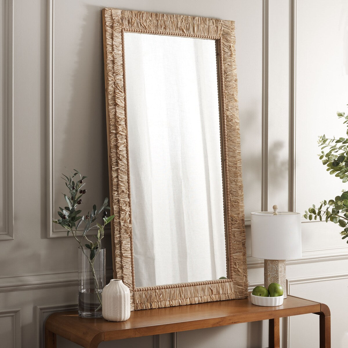 SAFAVIEH Home Zoelle 55-inch Mirror - 30Wx1Dx55H