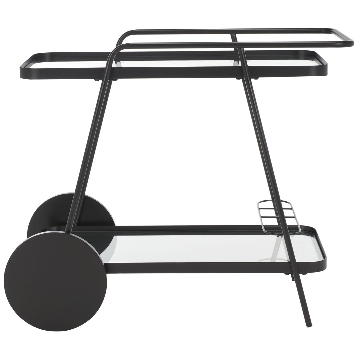 SAFAVIEH Home Zunia 2 Tier Bar Cart - 36Wx19Dx30H