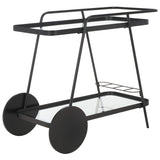 SAFAVIEH Home Zunia 2 Tier Bar Cart - 36Wx19Dx30H