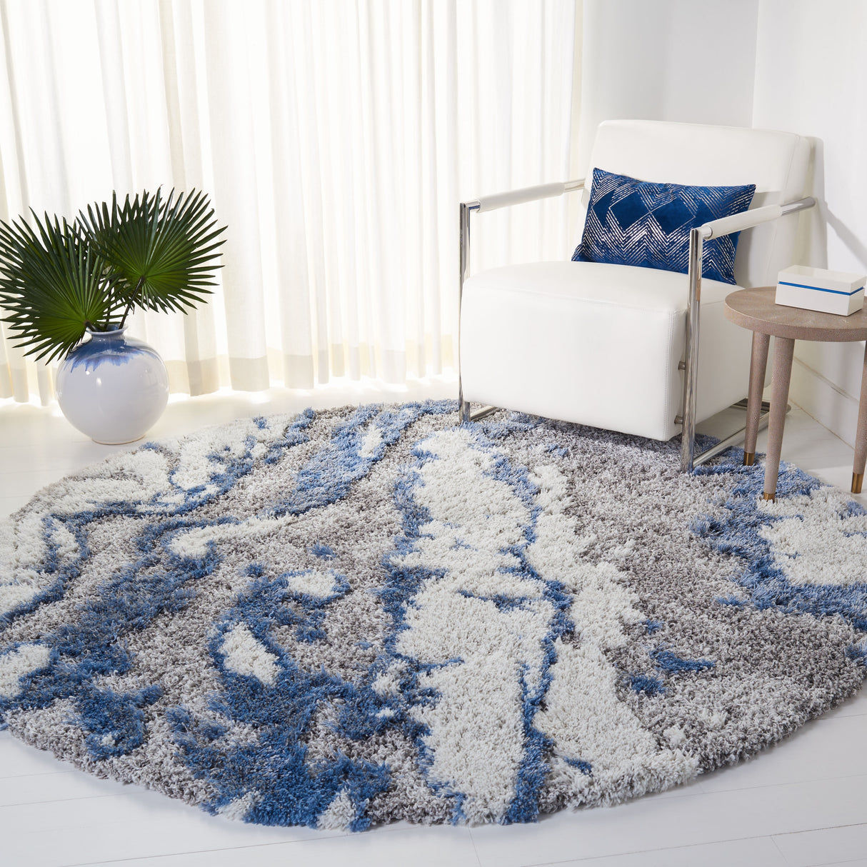 SAFAVIEH Horizon Shag Remona 2.6-inch Thick Rug